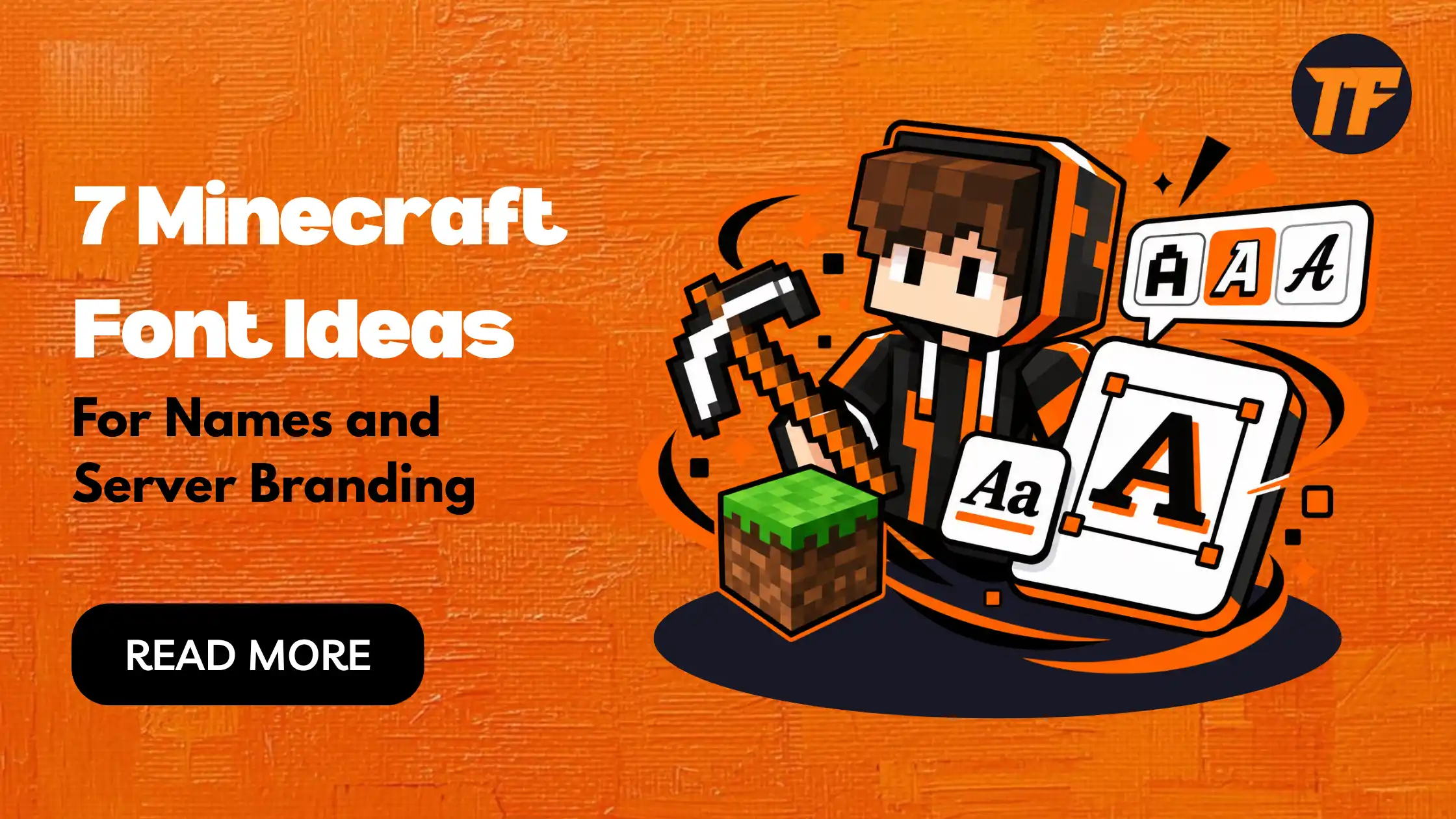 7 Minecraft Font Ideas for Names and Server Branding